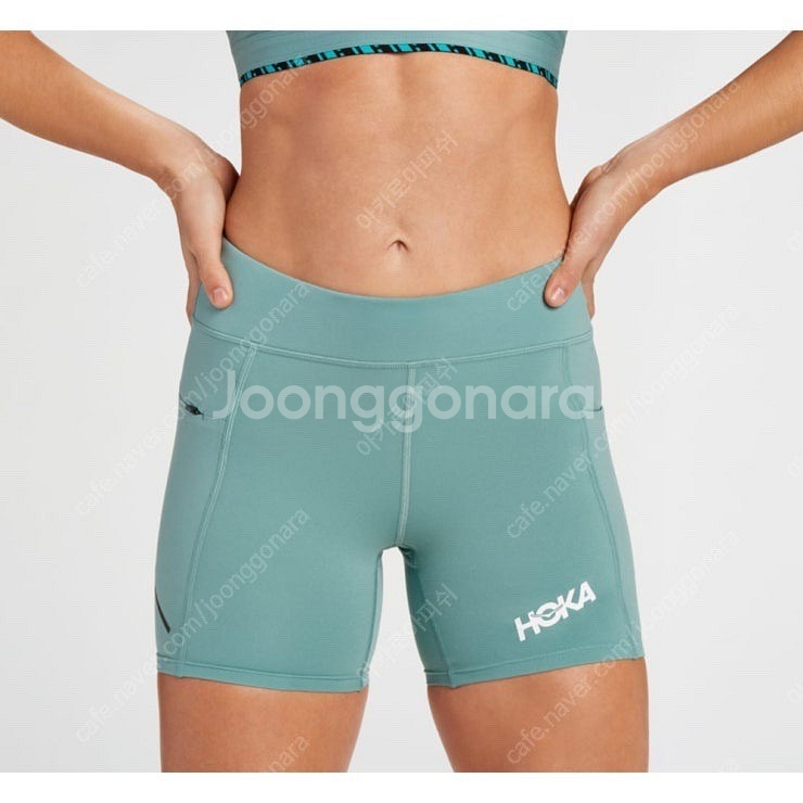 호카 후파나 여성용 5인치 쇼츠 레깅스 러닝복--0