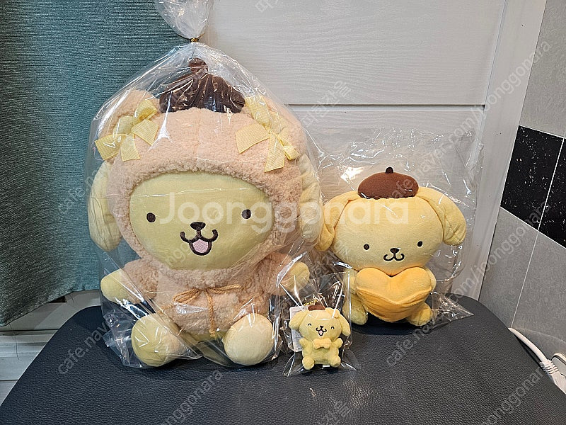 산리오 폼폼푸린 대형 중형 키링 인형 새거 팔아요--0
