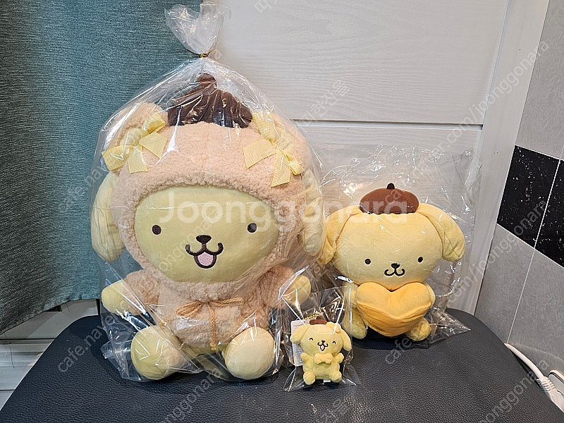 산리오 폼폼푸린 대형 중형 키링 인형 새거 팔아요--2