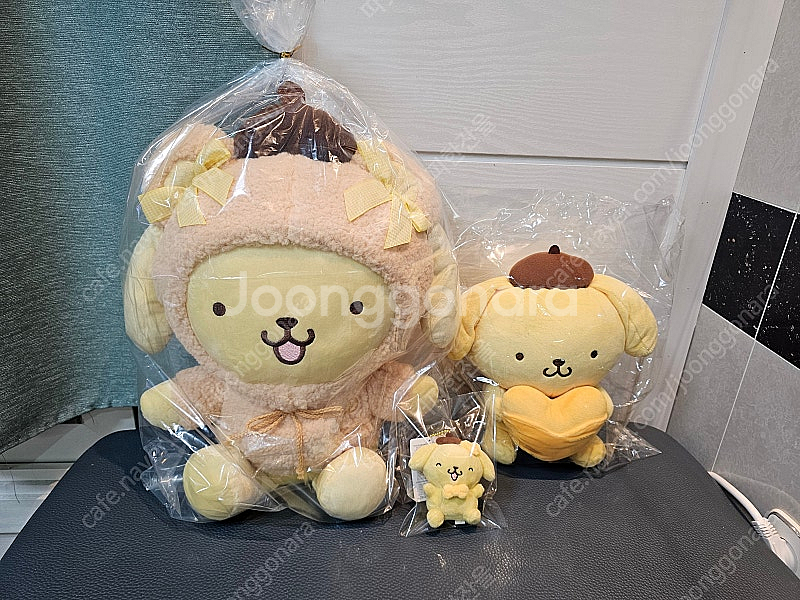 산리오 폼폼푸린 대형 중형 키링 인형 새거 팔아요--4