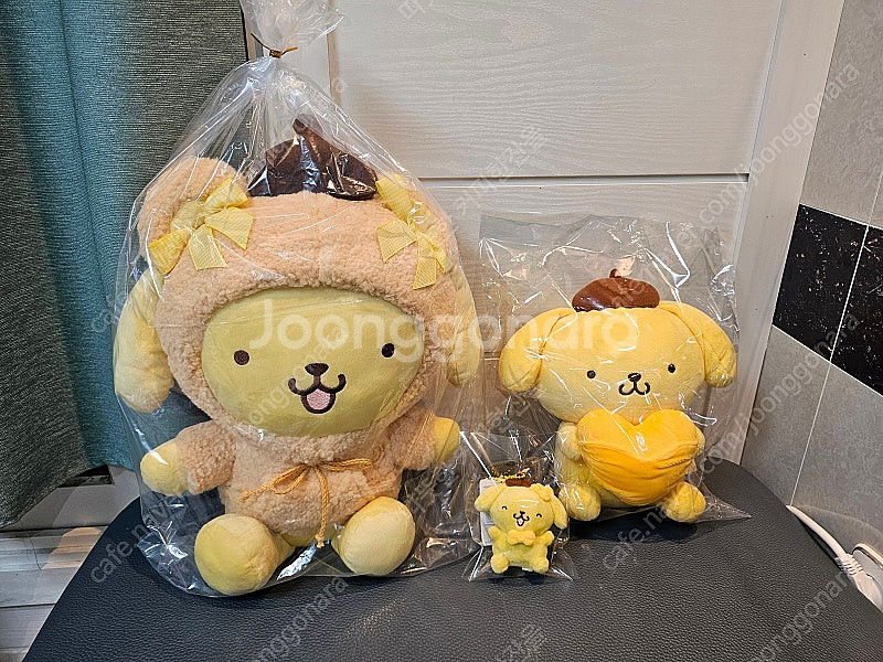 산리오 폼폼푸린 대형 중형 키링 인형 새거 팔아요--5