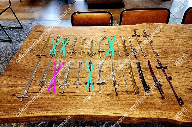 용자 전대 엘드란 DX 검 멕기 코팅 골드 실버 무장 ...--0