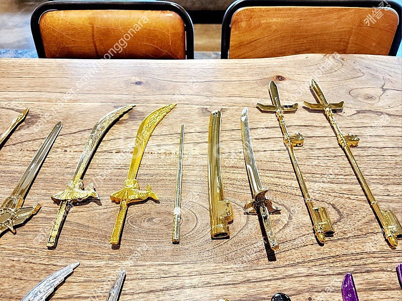용자 전대 엘드란 DX 검 멕기 코팅 골드 실버 무장 ...--2