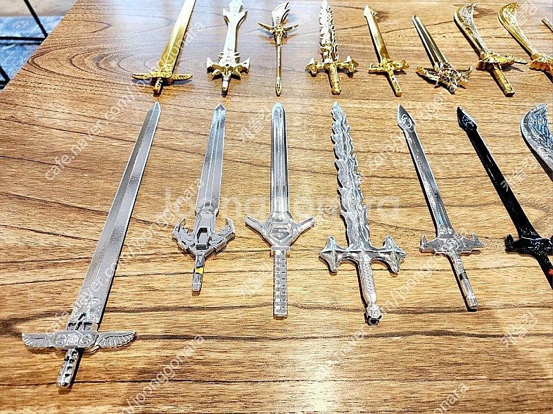용자 전대 엘드란 DX 검 멕기 코팅 골드 실버 무장 ...--3