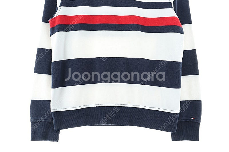 (M) 타미힐피거 맨투맨 티셔츠 작은오염 컬러믹스 올드...--3
