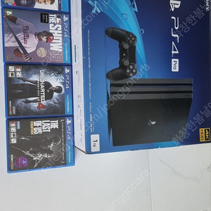 PS4 Pro (플스4 프로) 1TB (7218B) 풀박스 + 듀얼쇼크 2 + 게임타이틀4