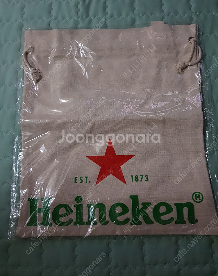 하이네켄 복조리 에코가방 (미개봉, 새상품)--0