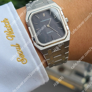 [정품] 오데마피게 스퀘어 점보 로얄오크 블랙 소장품 (Audemars Piguet Square Jumbo Royal Oak NOS)