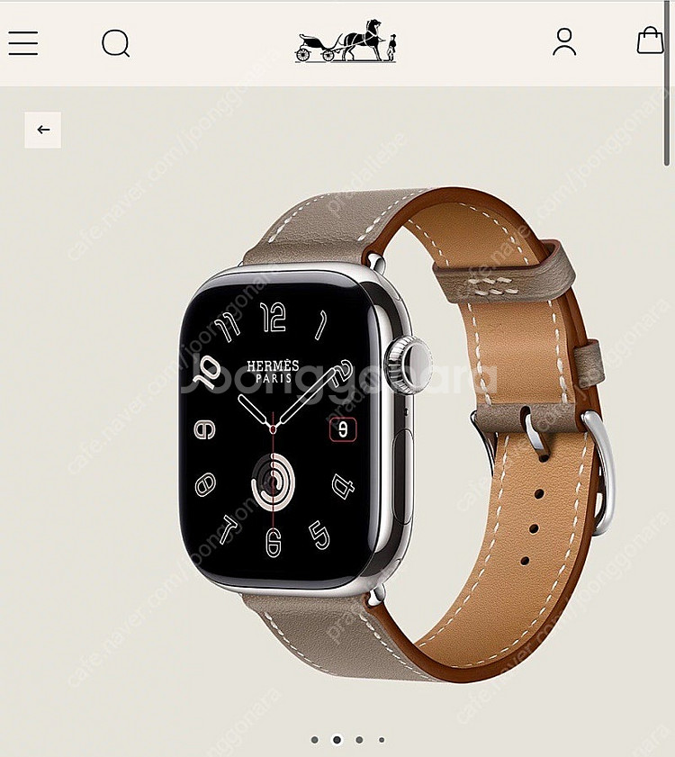 애플워치 10 에르메스 42mm 에토프(구매)--0