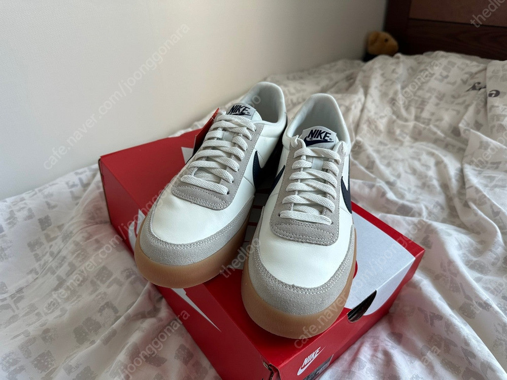 [255,275,270]나이키 킬샷2 제이크루 네이비 판매 이미지