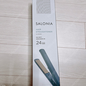 운포)새상품 SALONIA 24mm판고데기+돼지코드림