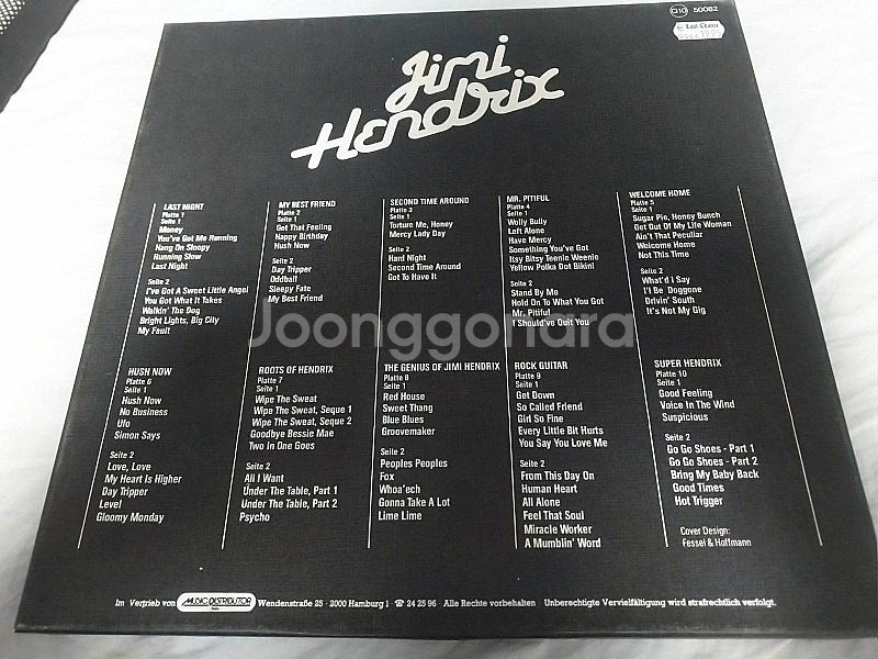 Jimi Hendrix – 10 LP Kassette ...--2