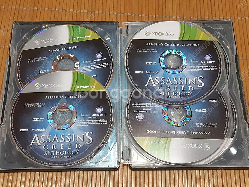 엑스박스xbox 360 어세신크리드 엔솔로지 판매--2