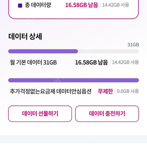 엘지 유플러스 데이터 2GB 일괄 3000원