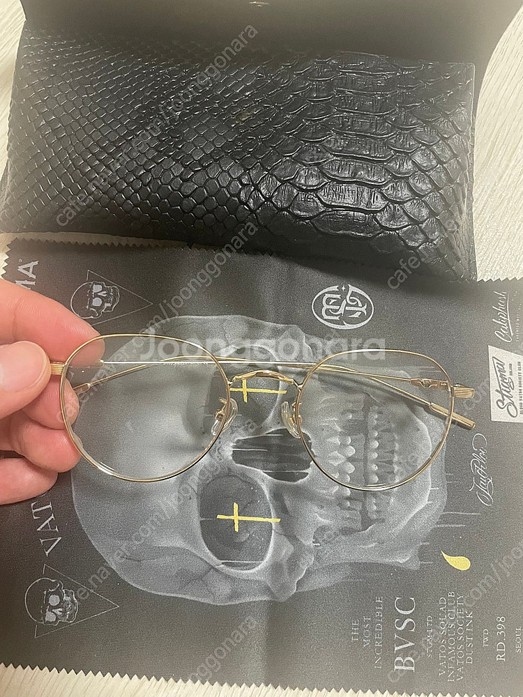 금장안경 스타일 안경 1.5--1