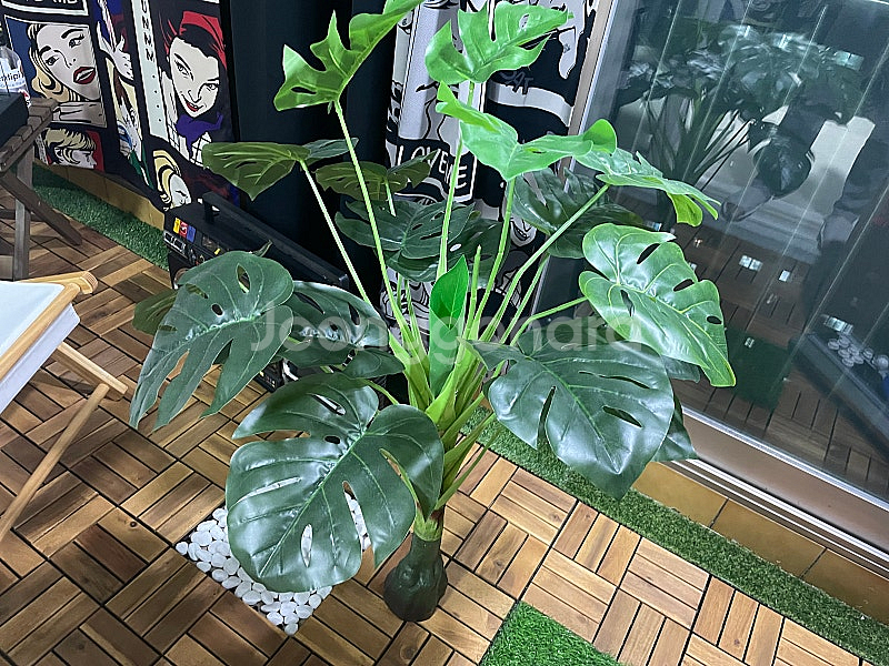 보테니컬 조화 화분 거실인테리어 최고 디테일한 색상 2만--0