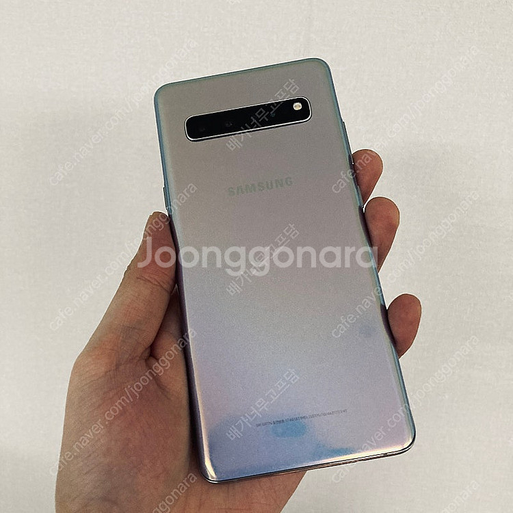 갤럭시 S10 5G 실버 256기가 액정S급! 매우깨끗...--1