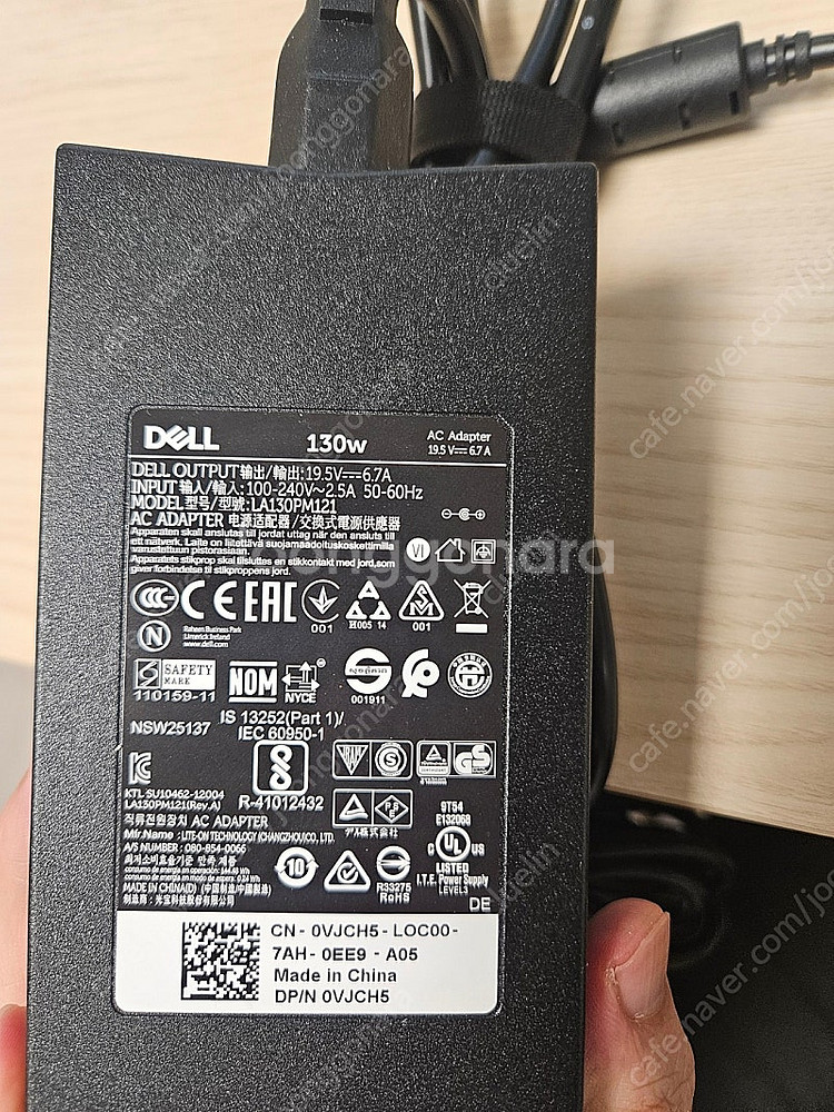 델 WD15 도킹스테이션 + 130w 어댑터--3