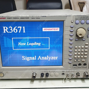 ADVANTEST R3671. R3477. SIGNAL ANALLYZER 13GHz. 가격인하