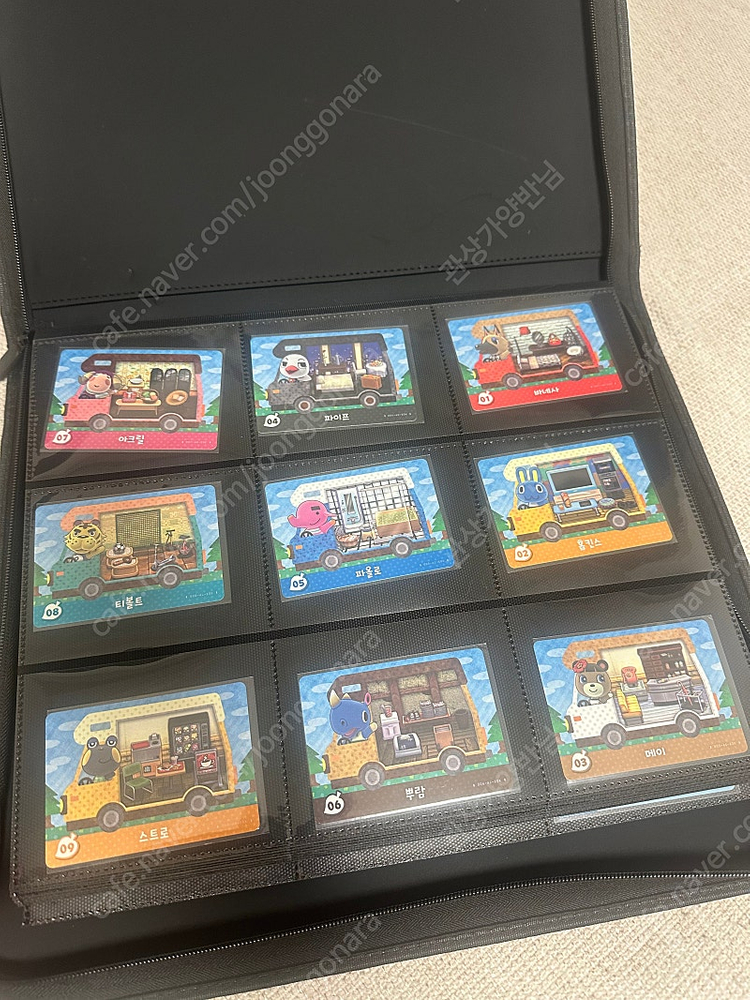 아미보 동숲 캠핑카 산리오 세트별 판매 및 인기주민들 판매 이미지