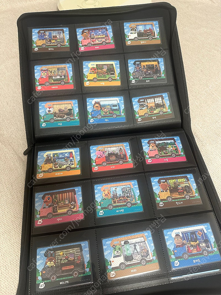 아미보 동숲 캠핑카 산리오 세트별 판매 및 인기주민들 판매 이미지