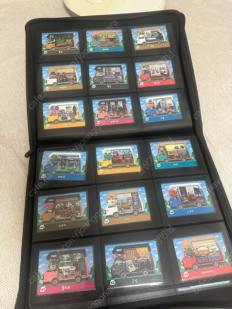 아미보 동숲 캠핑카 산리오 세트별 판매 및 인기주민들 판매 이미지