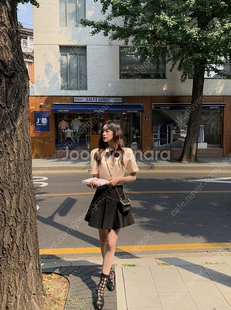 서쿠키 라디 체크 블라우스 서쿠키자체제작--2