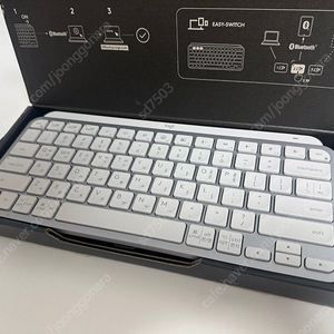 [풀박] 로지텍 MX keys mini, 화이트