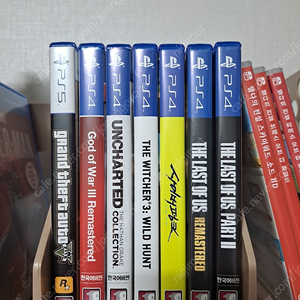 PS5,PS4 게임들 판매합니다.