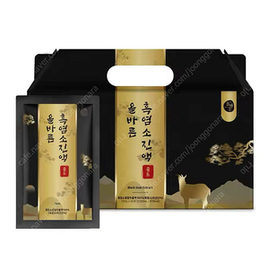 무료배송)올바른 흑염소진액 70ml X 30포 1박스