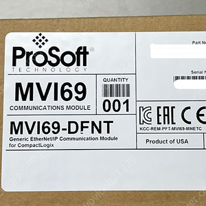 PROSOFT PLC Ethernet IP MVI69DFNT​