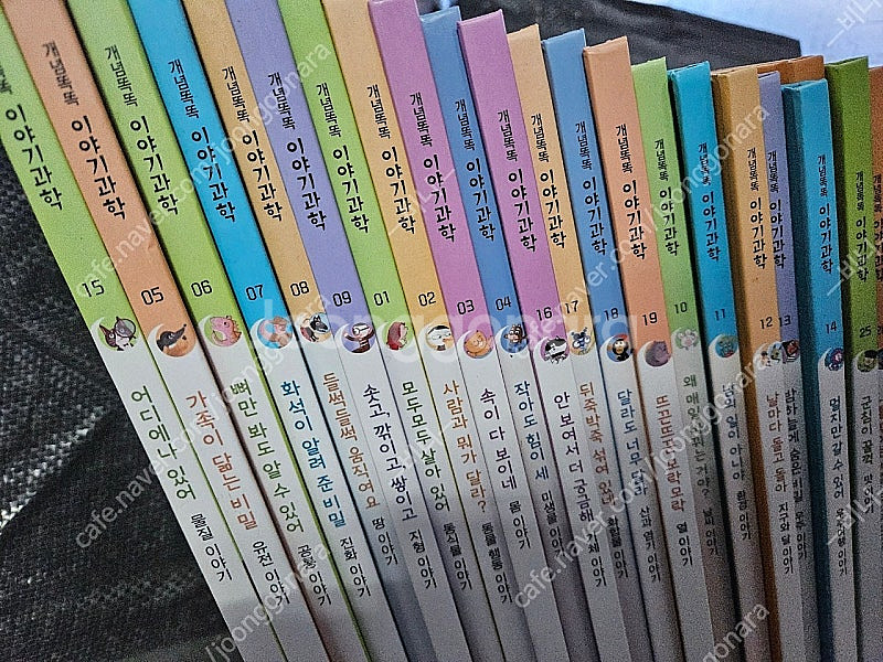 대교 개념똑똑 이야기과학 최신로고영문 1-35권 특A급--3