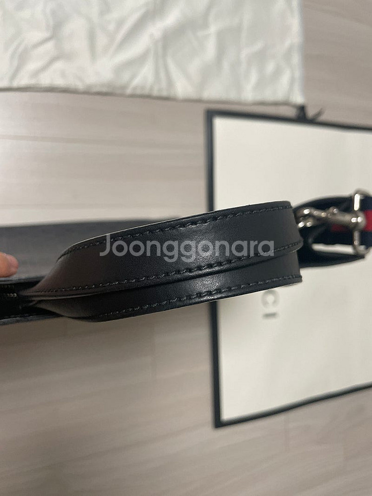 구찌 남자 토트백 GG수프림 캔버스 가방 팝니다(개인)--2