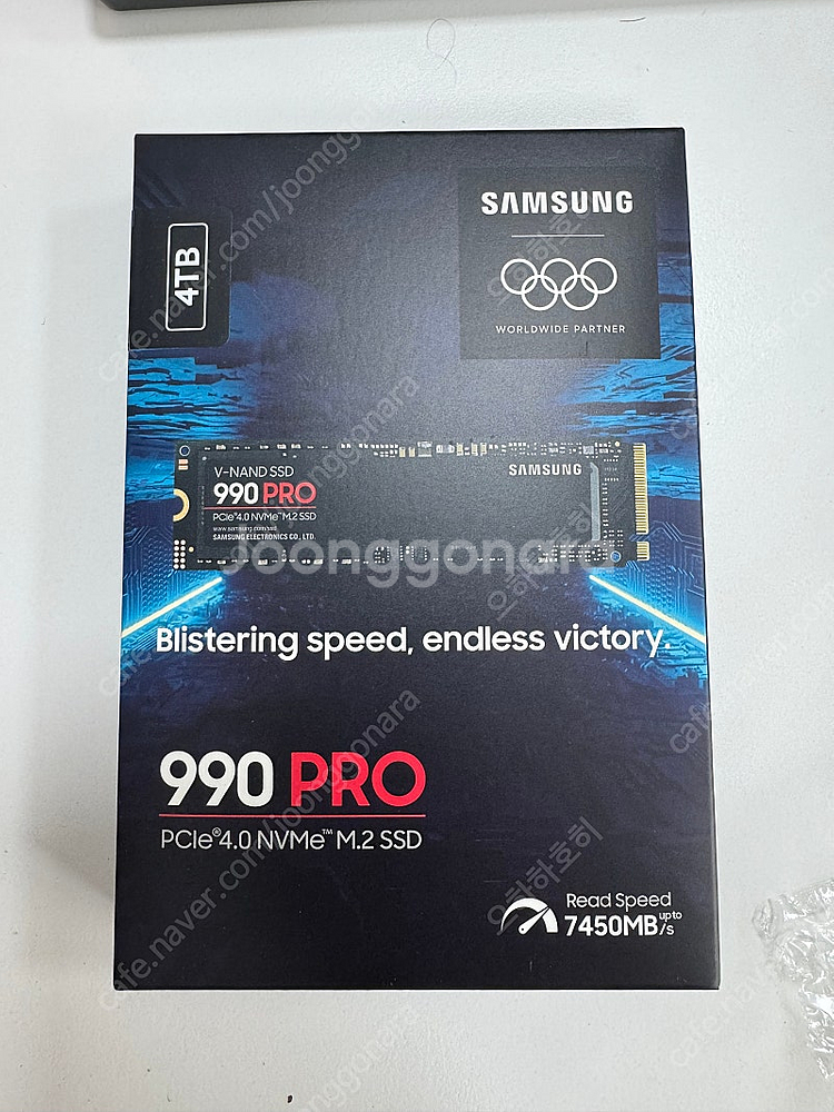 삼성전자 정품 990PRO 4TB 미개봉 신품--0