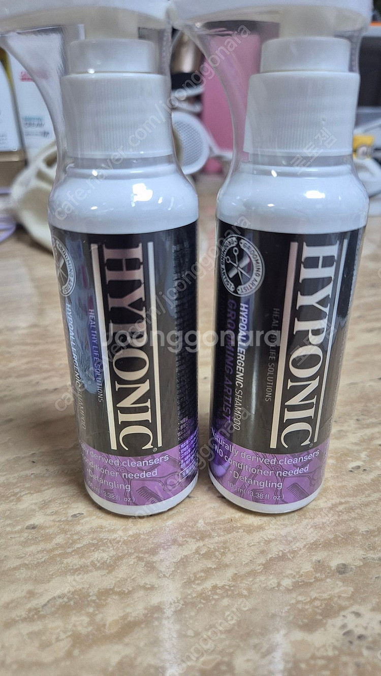 강아지 반려견 하이포닉 프리미엄샴푸 100ml 2개팝니...--0