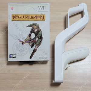 닌텐도 wii / 위 ) 링크의 사격 트레이닝 + 제퍼건 1개