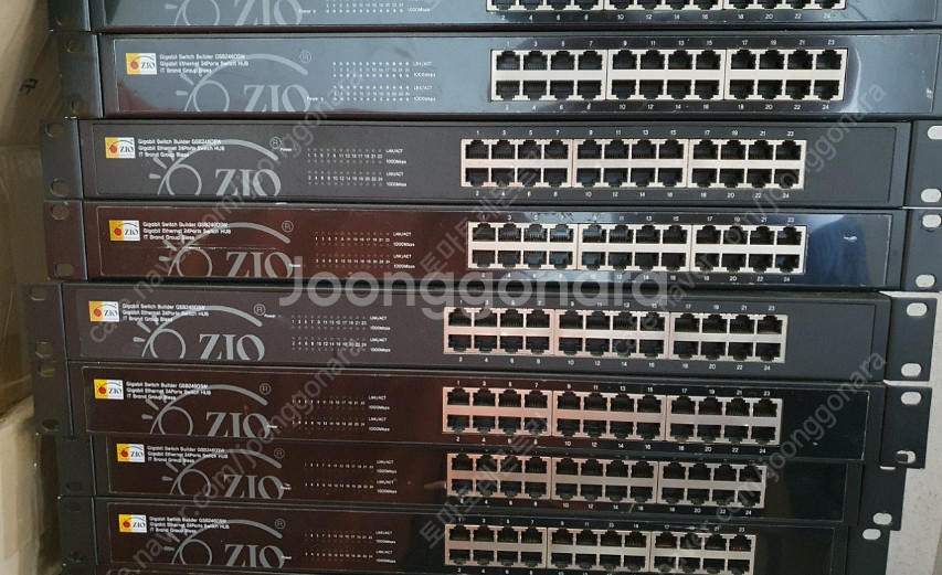 24포트 기가비트 스위칭 허브 ( 넷기어, ZIO, H...--1