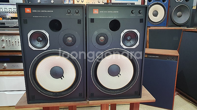 JBL-4312A스피커/JBL4312A -신품대비97%...--0