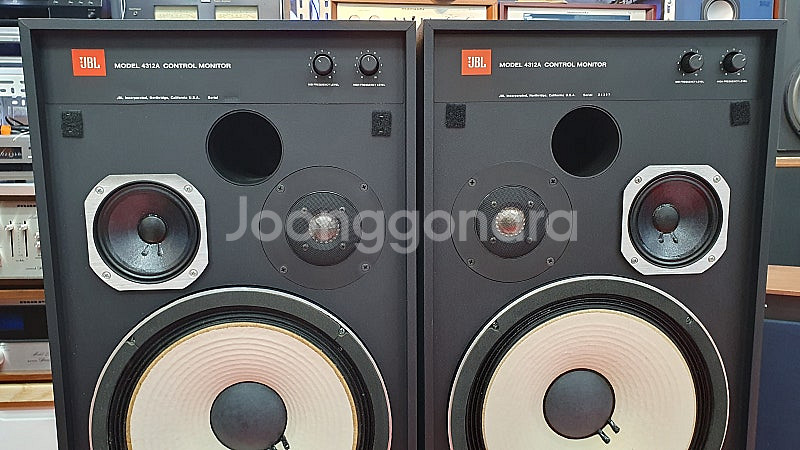 JBL-4312A스피커/JBL4312A -신품대비97%...--2