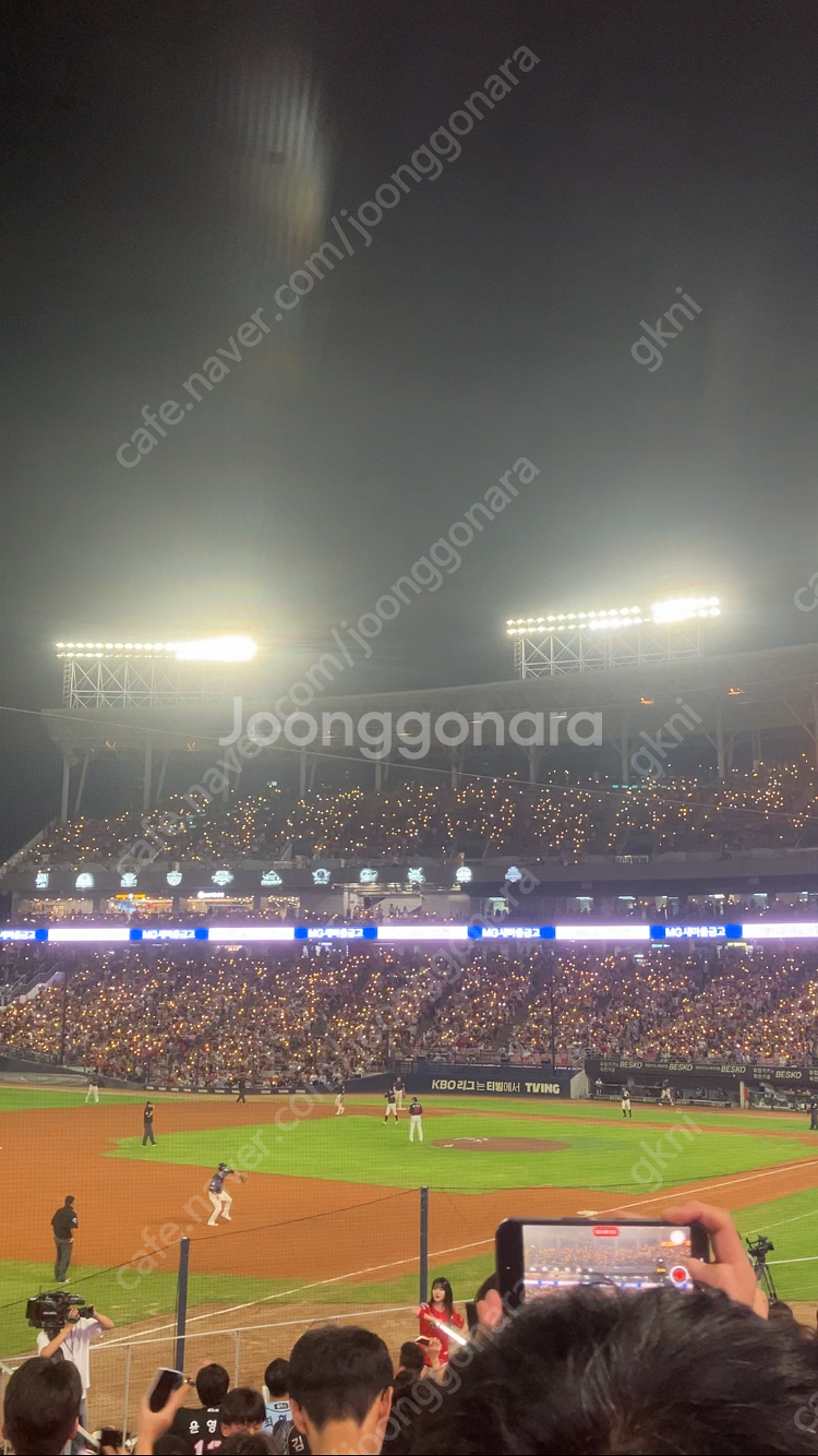 9월 30일(월) 기아 vs NC 3루 k9 4연석--0