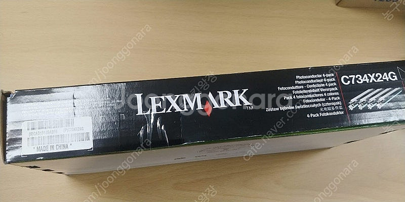 렉스마크 드럼 c734x24g--0