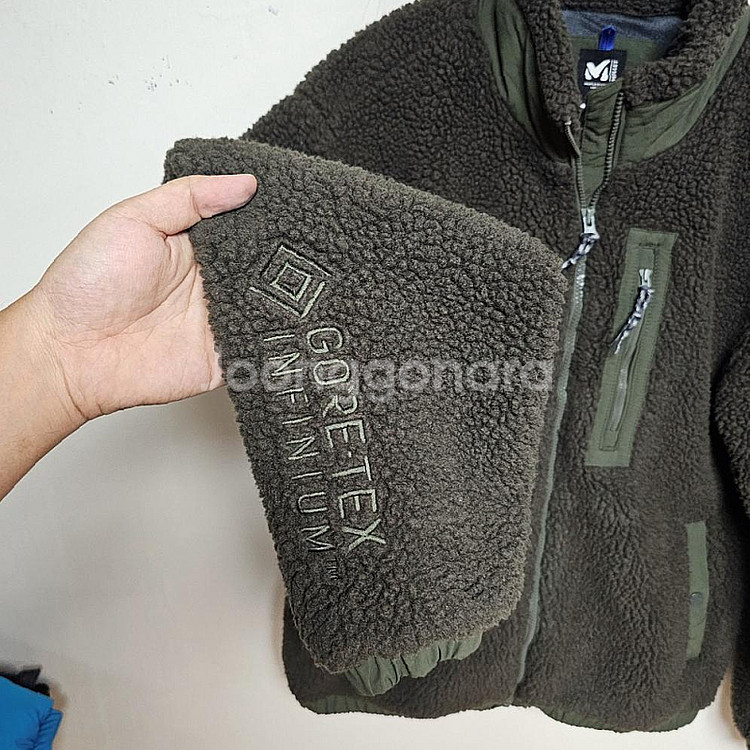 밀레 남성 겨울 뽀글이 자켓 110XXL--2