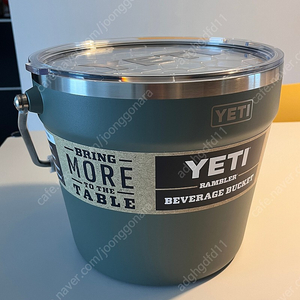 yeti Camp Green Rambler Beverage Bucket