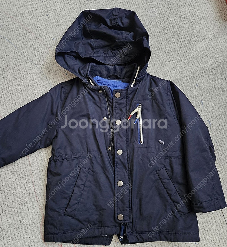 블루독 화섬점퍼 패딩조끼세트 110--0