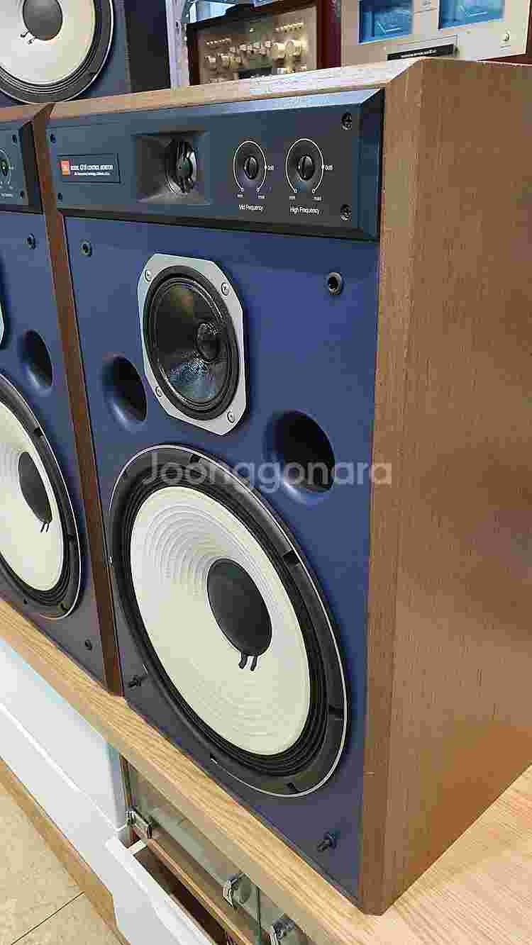 JBL 4318 청색 모니터 스피커 신품대비 99%--5