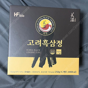 고려 흑삼정 새상품 500g