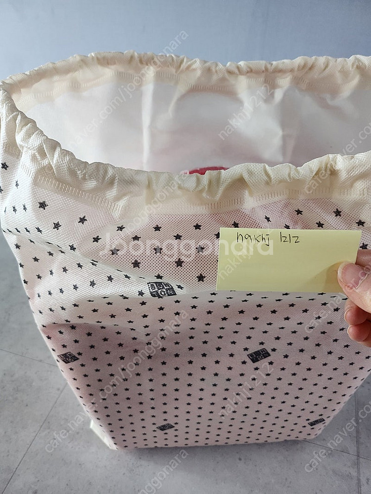 새학기용 레드 봉통가방 새상품--7