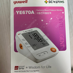 자동 측정 혈압계 ye670a 상태최상