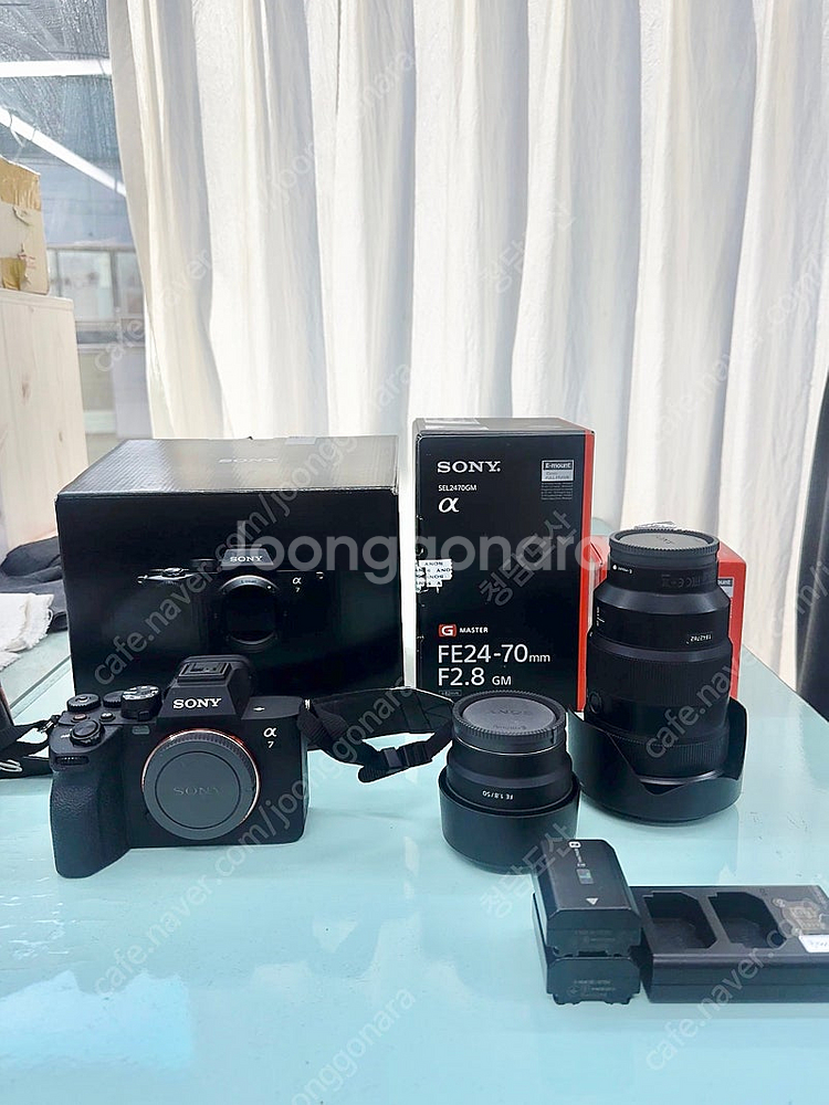 소니 a7m4 + 2470gm + 50.8 세트 판매--0