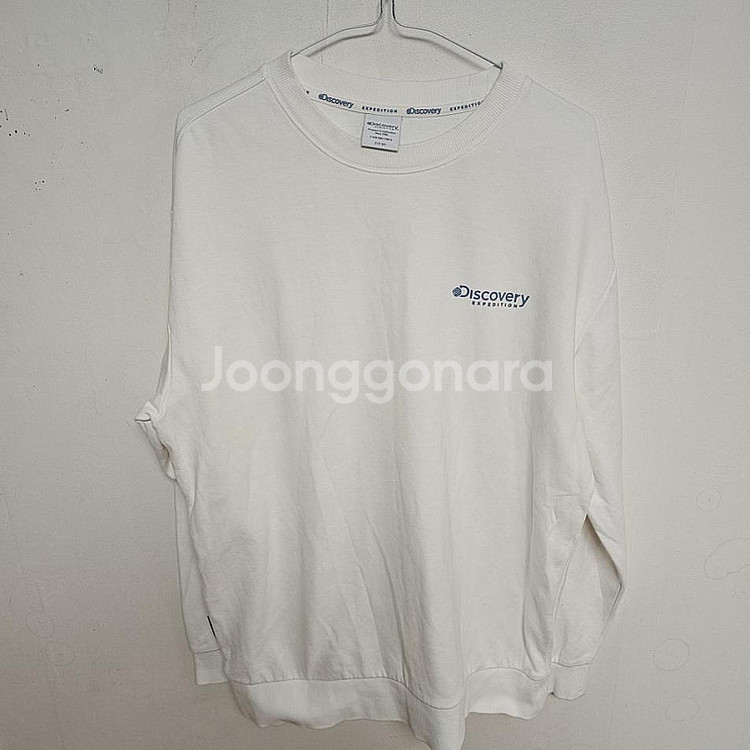 판매 디스커버리 남성 맨투맨 긴팔티 105XL--0